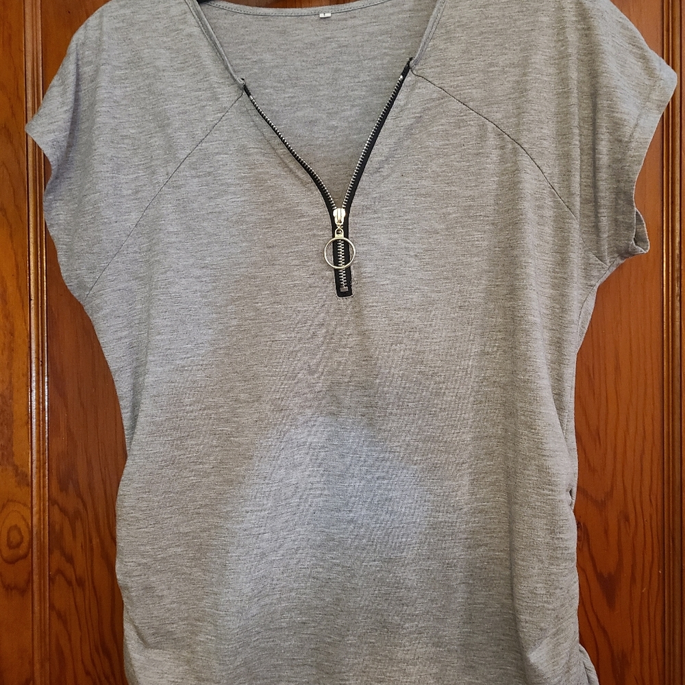 Half zip shirt
